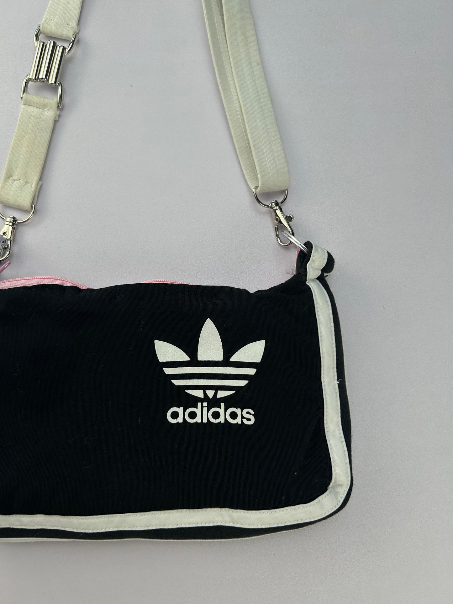UPCYCLED BAG WHITE STRIPES