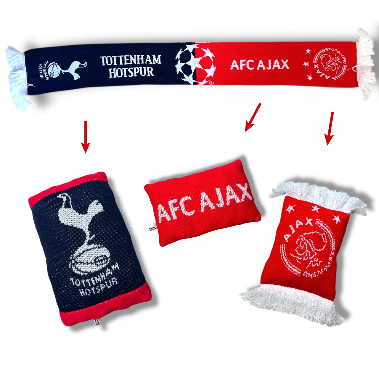 UPCYCLED AJAX PILLOW
