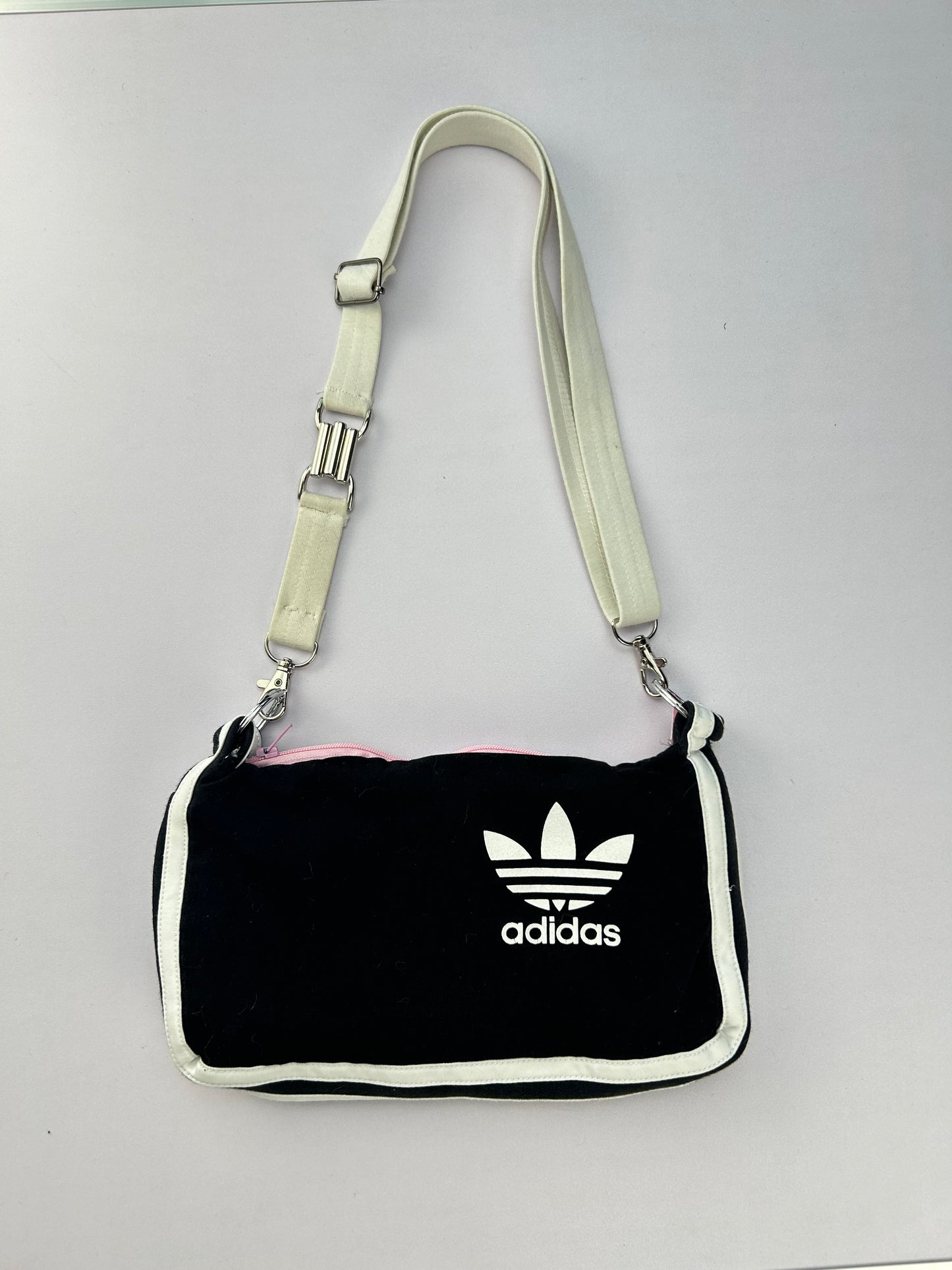 UPCYCLED BAG WHITE STRIPES