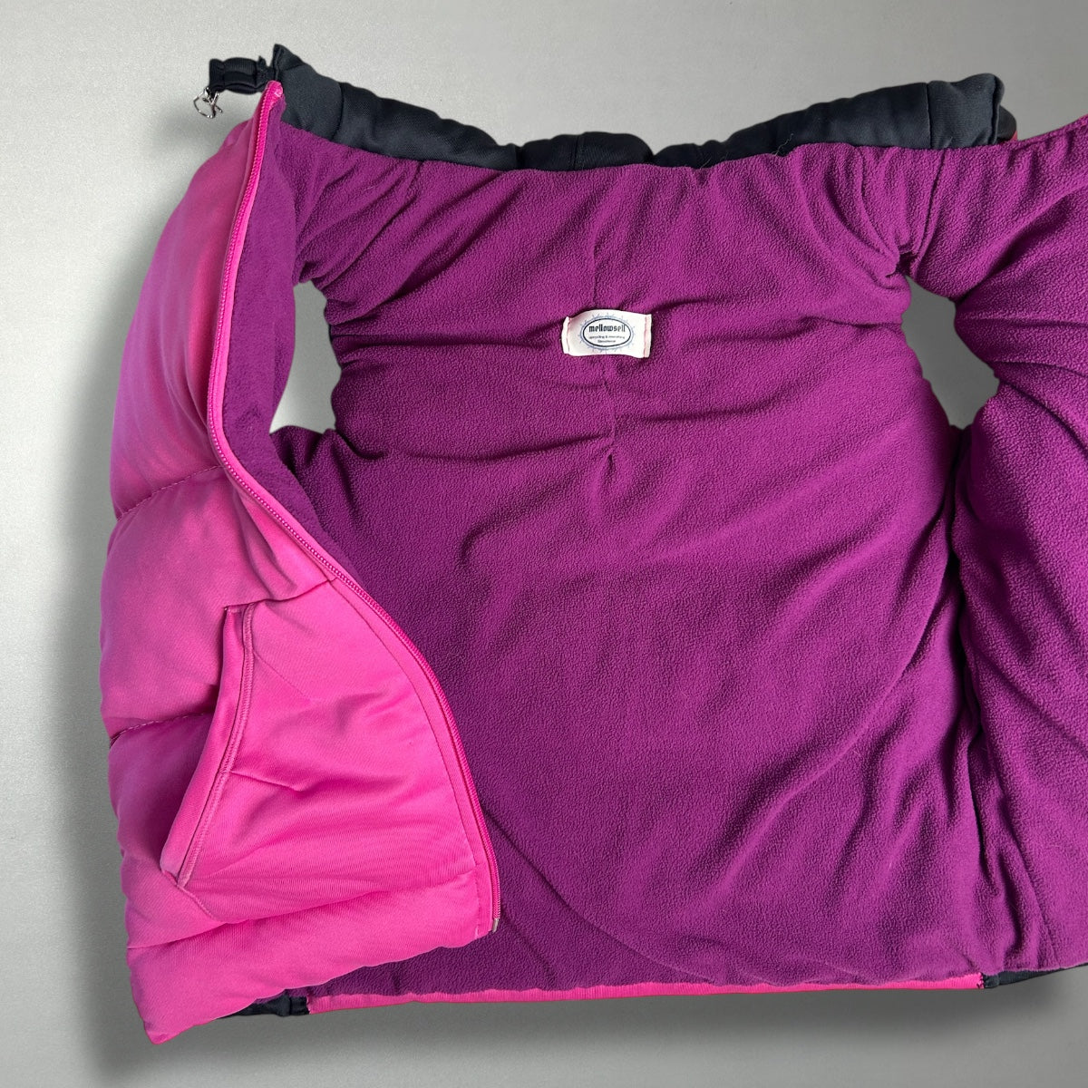 UPCYCLED PUFFER VEST PINK
