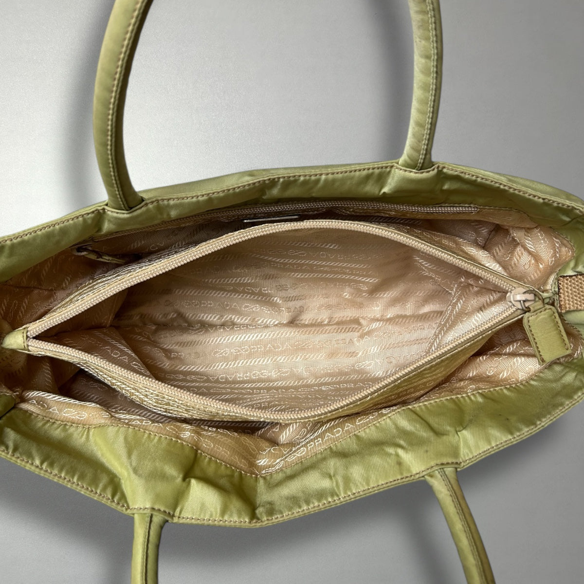 PRADA TASCHE BEIGE GROẞ