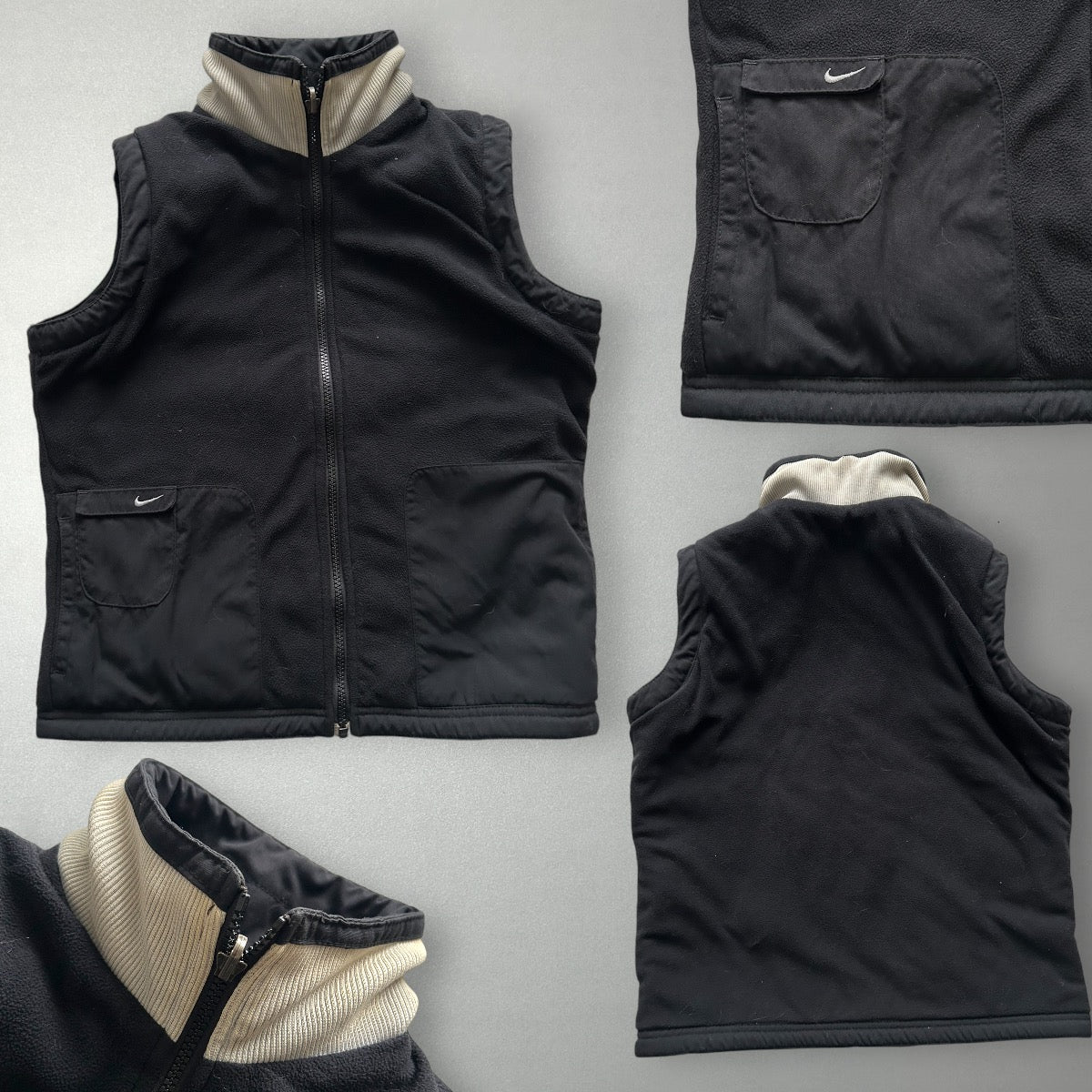 NIKE REVERSIBLE FLEECE VEST