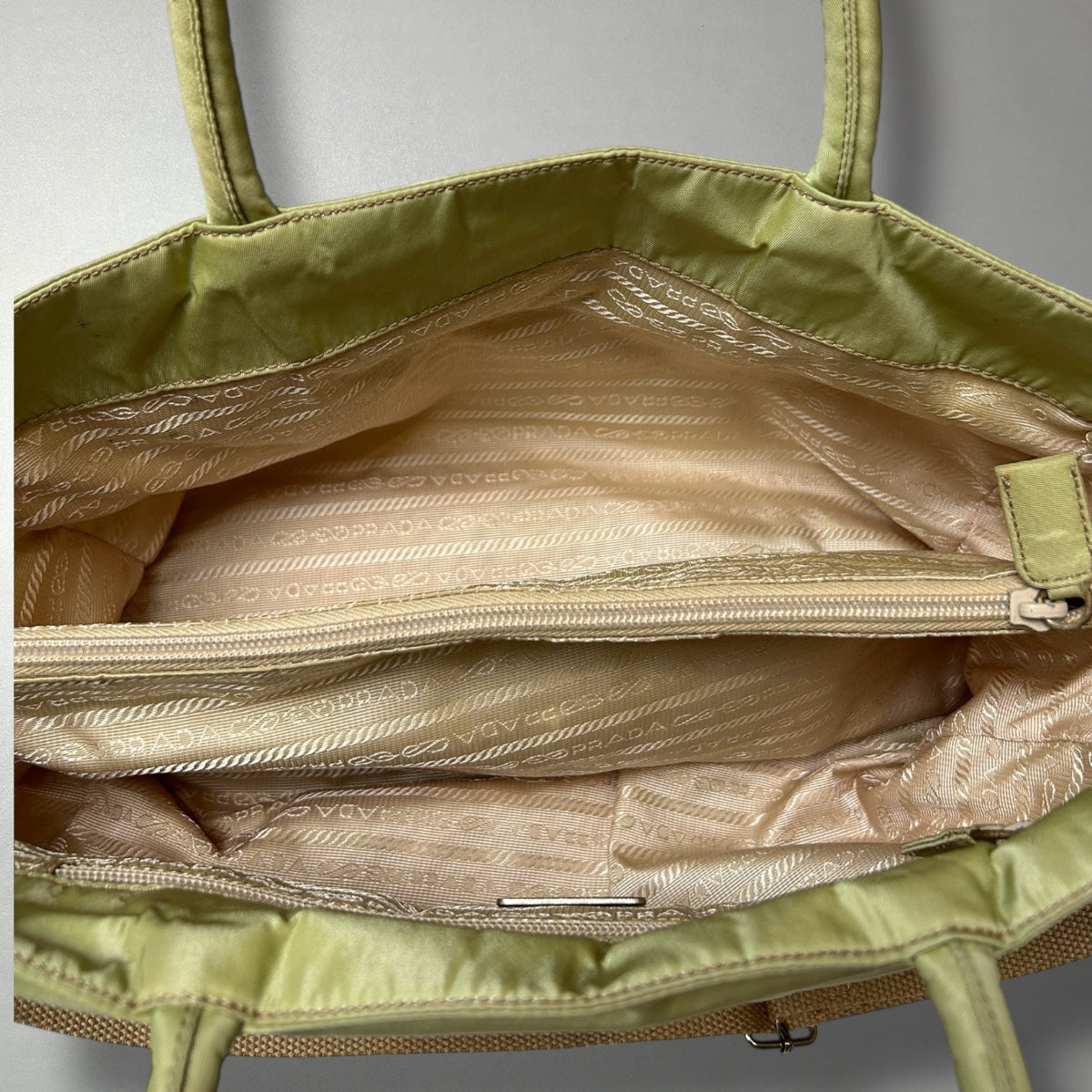 PRADA TASCHE BEIGE GROẞ