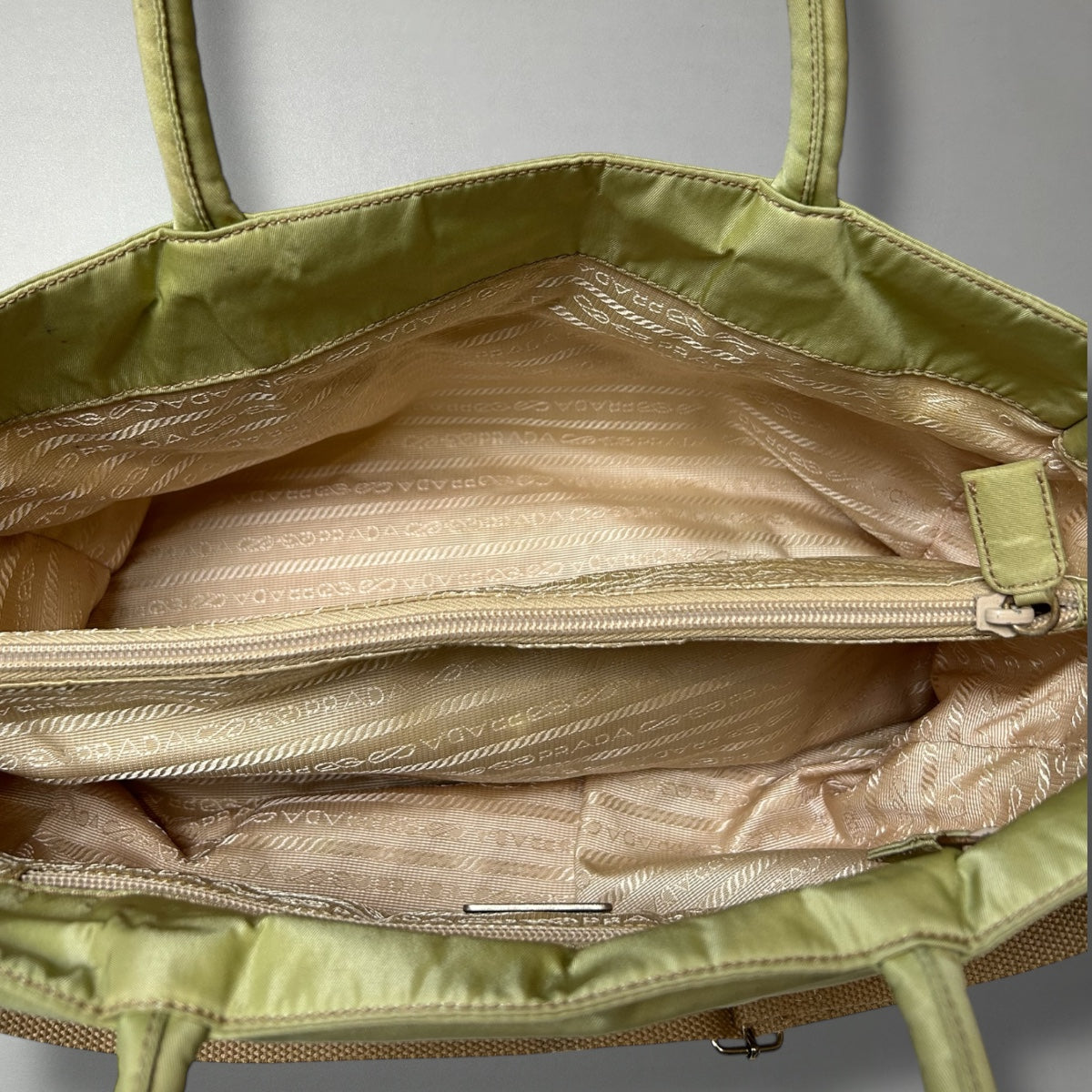 PRADA TASCHE BEIGE GROẞ