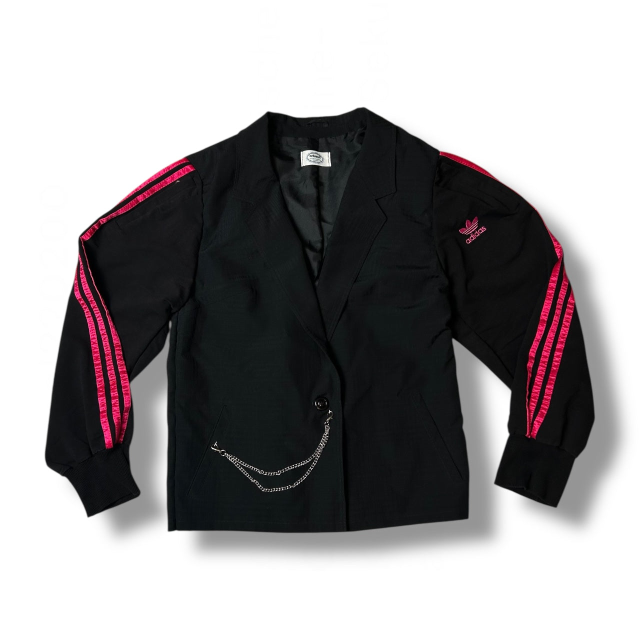 UPCYCLED BLAZER STRIPED PINK