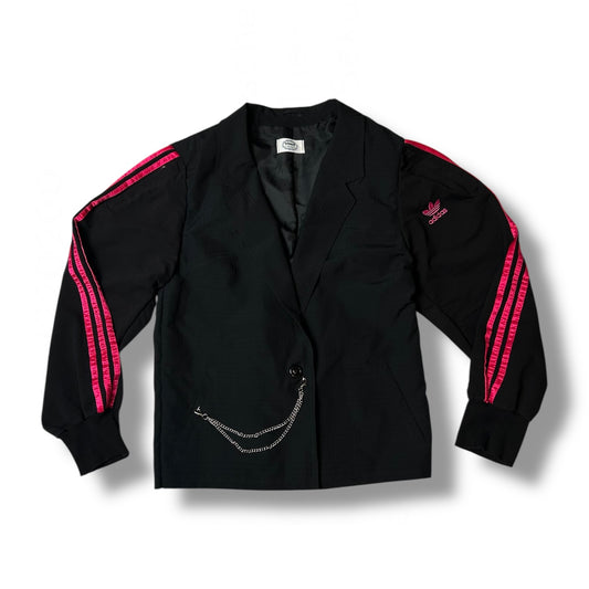 UPCYCLED BLAZER STRIPED PINK