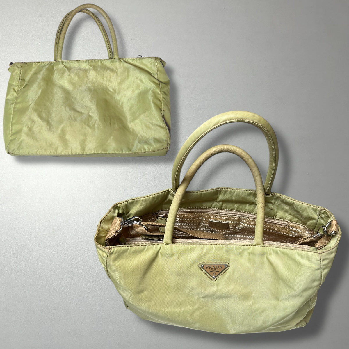 PRADA TASCHE BEIGE GROẞ