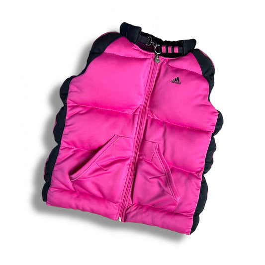 UPCYCLED PUFFER VEST PINK