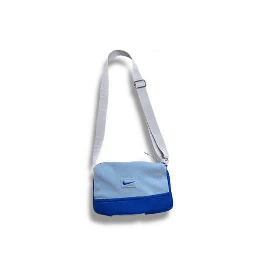 UPCYCLED REVERSIBLE BAG BLUE