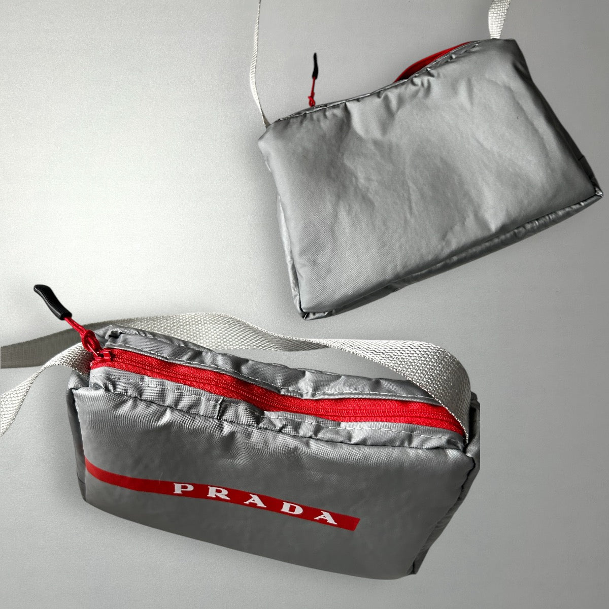 UPCYCLED PRADA DUSTBAG BAG