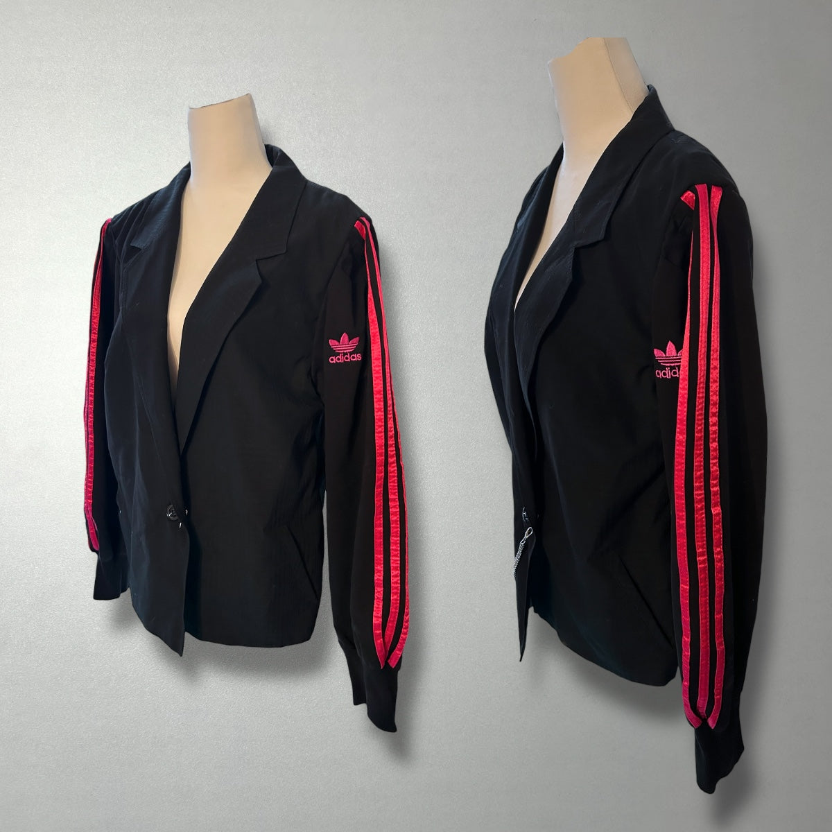 UPCYCLED BLAZER STRIPED PINK