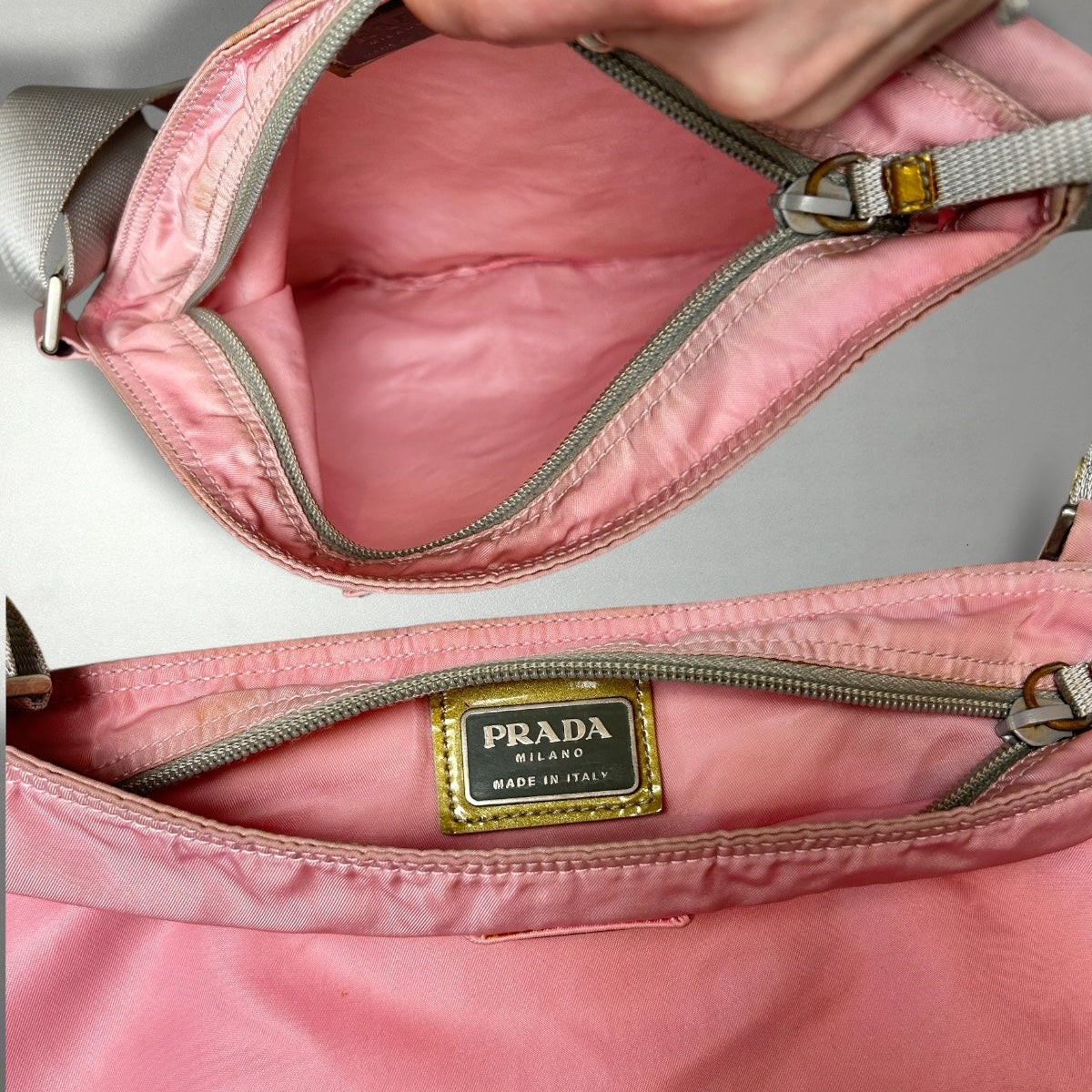 PRADA UMHÄNGETASCHE ROSA