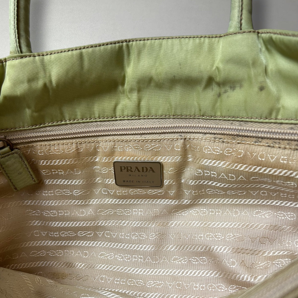 PRADA TASCHE BEIGE GROẞ