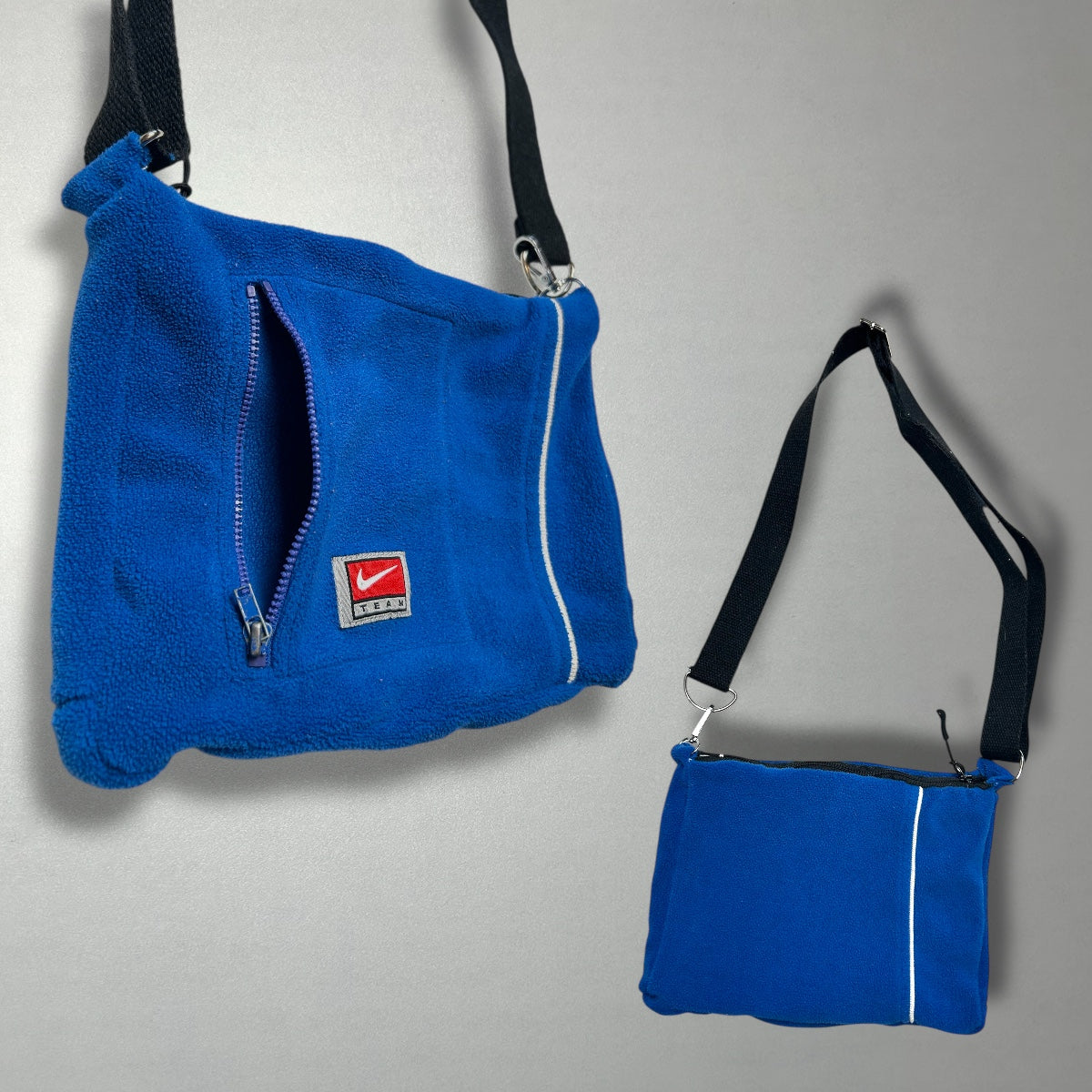 UPCYCLED COZY BAG BLUE #3