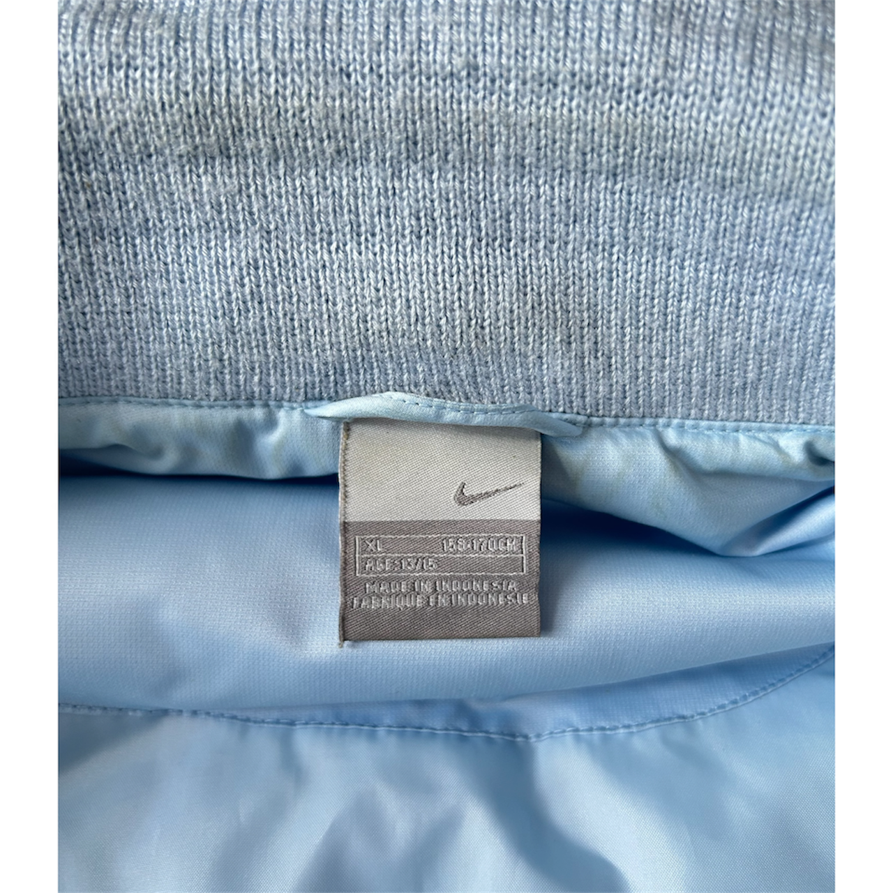 NIKE WESTE BABYBLAU