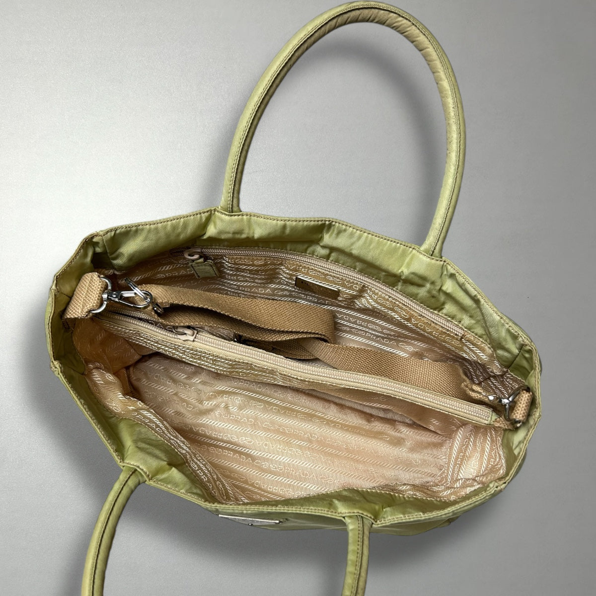 PRADA TASCHE BEIGE GROẞ