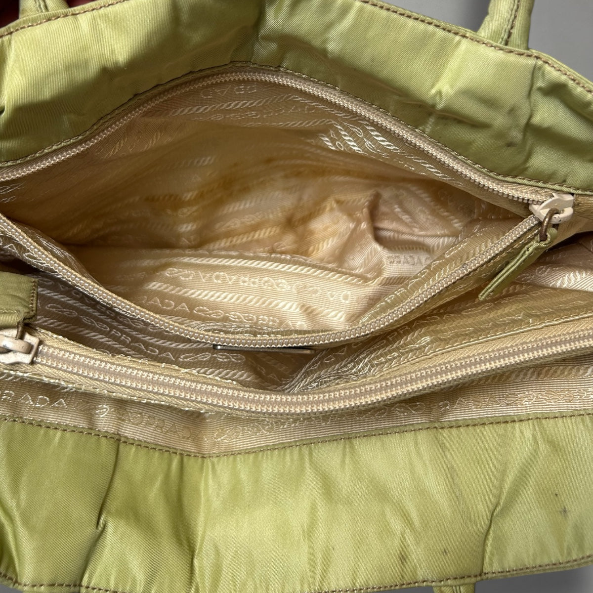 PRADA TASCHE BEIGE GROẞ